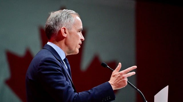 Mark Carney à Ottawa, au Canada, le 29 avril 2025.