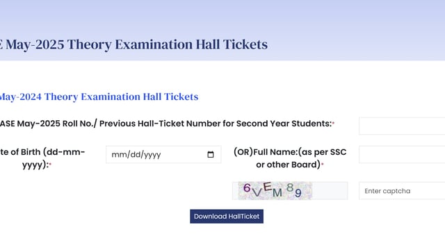 AP Inter Supplementary Exam 2025: Admit Card for IPASE May exam will be out at bie.ap.gov.in. The direct link to download is given here. 