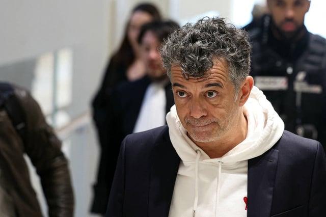 Stéphane Plaza au tribunal de Paris, le 18 février 2025.