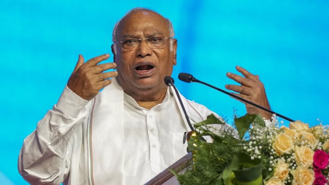Mallikarjun Kharge reiterated Congress's support to the government against Pakistan.