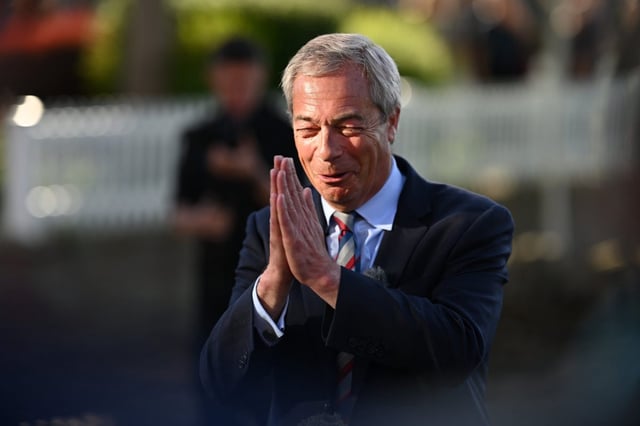 The ever-smiling millionaire Farage needs to answer some key questions; his voters need to come down to earth. (Photo: Leon Neal/Getty Images)