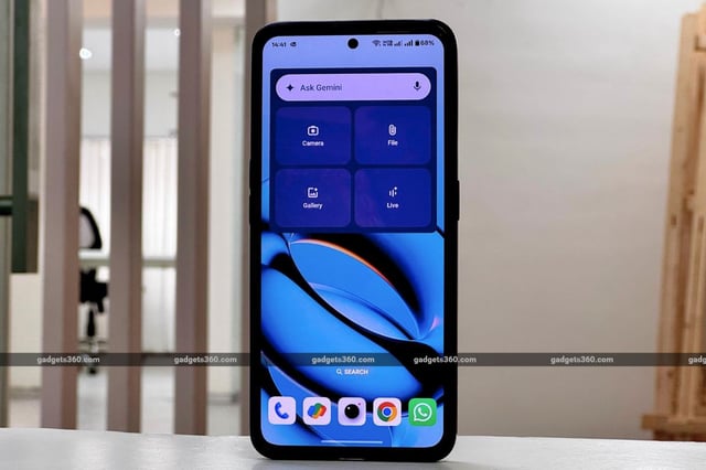 The largest size of the Gemini homescreen widget can be 5x2