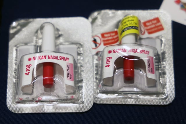 Narcan nasal spray. 