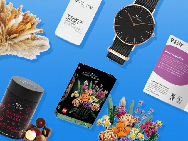 Diese Muttertagsgeschenke sind ideal für einen Last-Minute-Kauf.