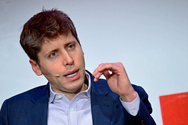 Sam Altman, ccofondateur et PDG d'Open AI.
