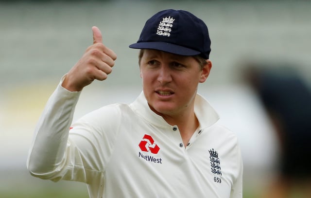 Cricket - England Lions vs South Africa - Tour Match - Worcester, Britain - June 29, 2017   England Lions' Gary Ballance gives a thumbs up after the toss   Action Images via Reuters/Andrew Boyers/ File Photo