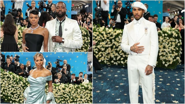 Athletes at Met Gala hp art