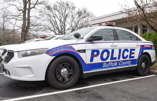 FILE - A Suffolk County police vehicle is pictured in this file photo. (David Wexler for New York Daily News)