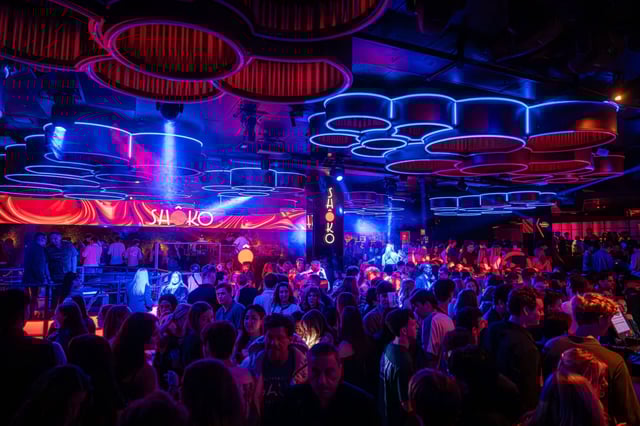 Ambiente en la discoteca Shôko, el pasado marzo.