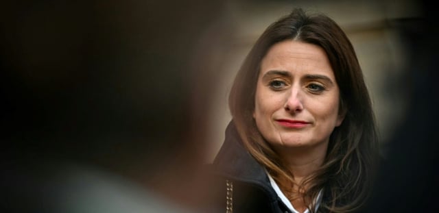 AFP - La secrétaire nationale des écologistes, Marine Tondelier, le 17 décembre 2024 à Paris