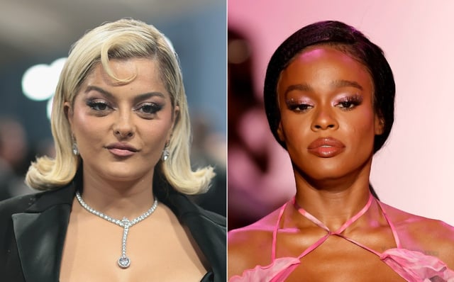 Bebe Rexha, left, and Azealia Banks. (Getty Images)