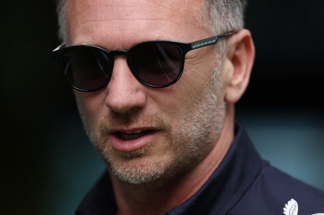 Formula One F1 - Miami Grand Prix - Miami International Autodrome, Miami, Florida, United States - May 4, 2025 Red Bull team principal Christian Horner arrives before the race REUTERS/Ricardo Arduengo