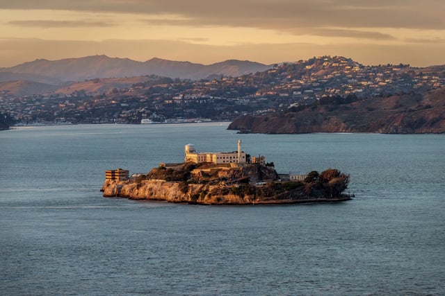 Alcatraz Island tours focus on the main cell house, which is where inmates lived out their sentences during the site’s operation as a federal prison from 1934 to 1963. 