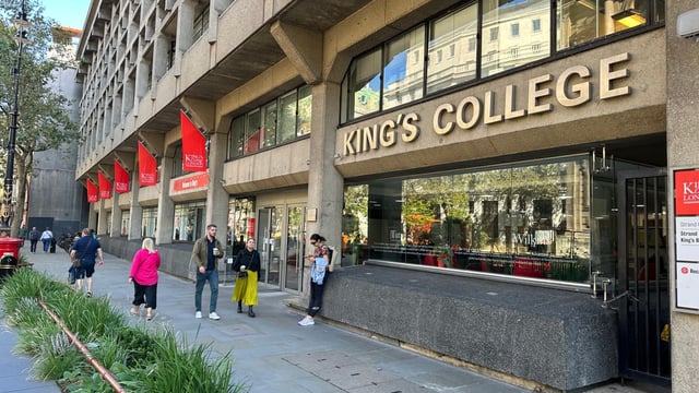 King’s College London topped the list of abuse reports received by the charity