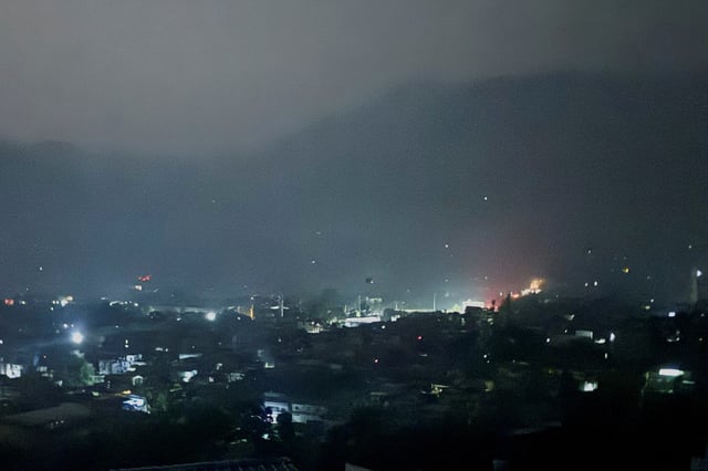 Une vue de la ville de Muzaffarabad dans le Cachemire administré par le Pakistan, le 7 mai 2025.