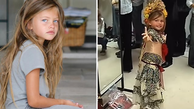 Thylane Blondeau, who was once dubbed as the world's most beautiful girl. 