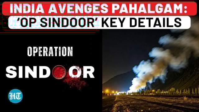 India’s Pahalgam revenge: ‘Op Sindoor’ targets terror dens in Pak & PoJK 
