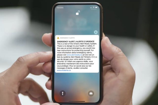 A test of the emergency alert system will go out across BC at about 2 p.m. Wednesday, May 7, 2025.