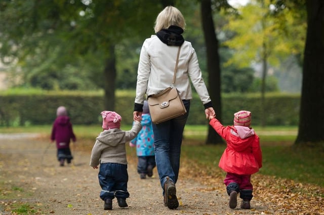 Scientists analysed the genetic information of more than 70,000 infants of European ancestry and identified 11 genetic markers influencing when babies start walking (Photo: Sebastian Kahnert / DPA / AFP)