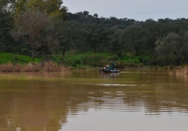 Lago en el que murieron ahogados los dos militares