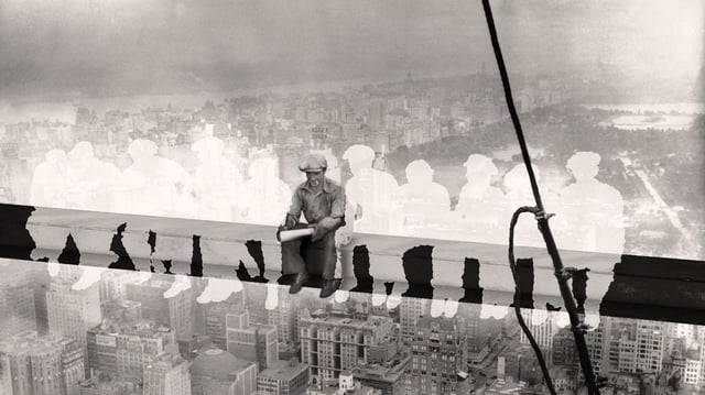 Photo illustration: Aïda Amer/Axios. Photo: Bettmann/Getty Images