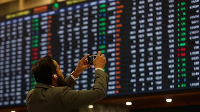 Pakistan's stock market took a nosedive after India carried out precision strikes in the early hours of Wednesday.
