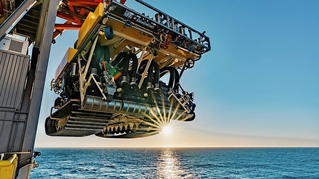 Deep sea mining.