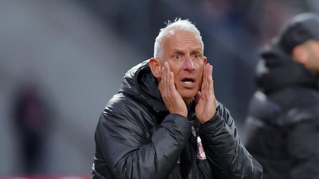 Der OFC sorgt sich um Trainer Christian Neidhart.