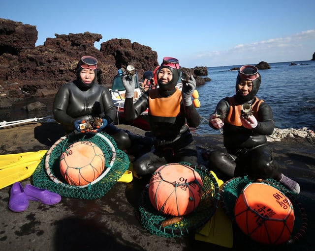 The average age of Jeju's Haenyeo is around 70, and few young women want to train to become divers.