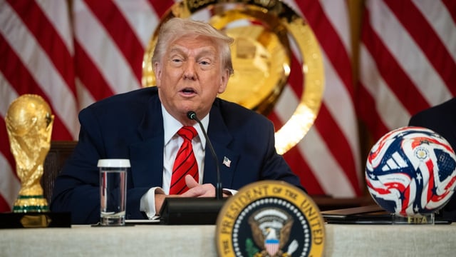 Trump made the 'earth-shattering statement inside the Oval office during his meeting with Canadian Prime Minister Mark Carney.