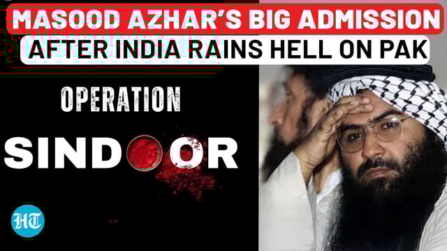 Jaish Chief Makes Big Admission 
