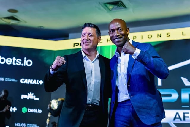 PFL CEO Peter Murray and Tope Lawani.