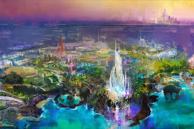 The Walt Disney Company and Miral, Abu Dhabi’s leading creator of immersive destinations and experiences, announced an agreement to create a landmark Disney theme park resort in Abu Dhabi, United Arab Emirates. The waterfront resort will be located on Yas Island, a world-class destination for entertainment and leisure, connecting travelers from the Middle East and Africa, India, Asia, Europe, and beyond. This seventh Disney theme park resort will combine Disney’s iconic stories, characters and attractions with Abu Dhabi’s vibrant culture, stunning shorelines, and breathtaking architecture.