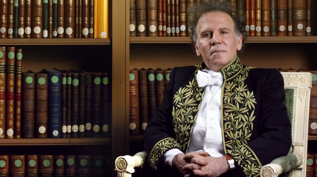 L’Académicien français Angelo Rinaldi en 2003.