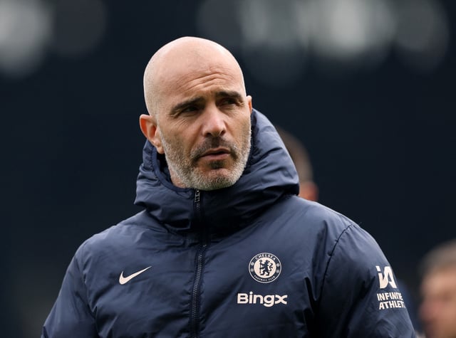 Soccer Football - Premier League - Fulham v Chelsea - Craven Cottage, London, Britain - April 20, 2025 Chelsea manager Enzo Maresca looks on before the match REUTERS/Hannah Mckay/ File Photo