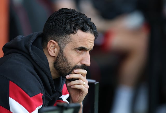 Soccer Football - Premier League - AFC Bournemouth v Manchester United - Vitality Stadium, Bournemouth, Britain - April 27, 2025 Manchester United manager Ruben Amorim before the match Action Images via Reuters/Paul Childs/ File Photo