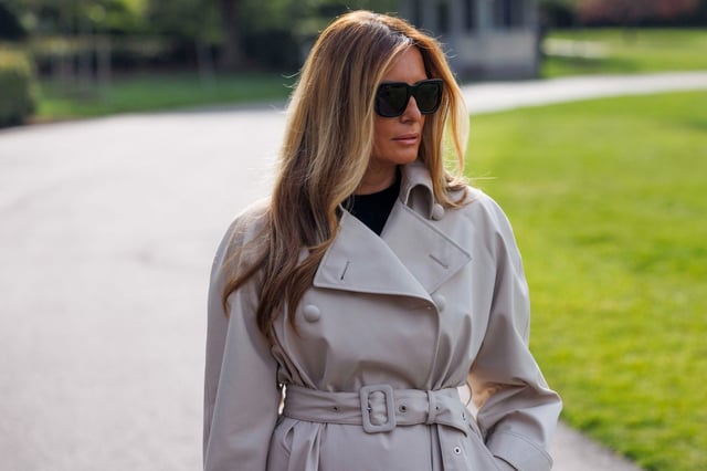 First Lady Melania Trump.