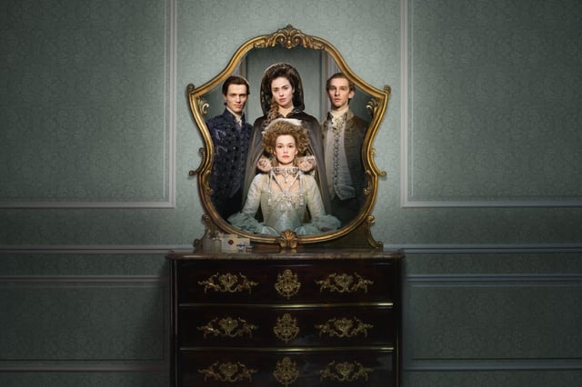 Marie Antoinette is back for a second season on BBC Two (Photo: BBC/Capa Drama/Banijay Studios France)