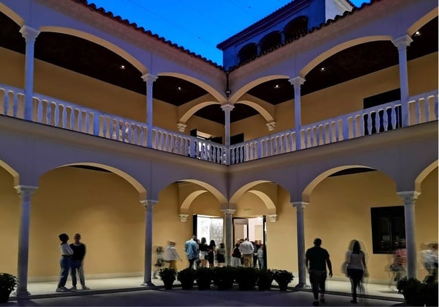 Imagen del Museo Picasso durante la Noche en Blanco