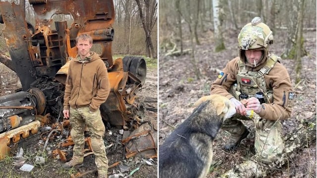 A British bomb disposal specialist, Chris Garrett, has been killed in Ukraine (Photo: nstagram@bring_me_the_swampy)