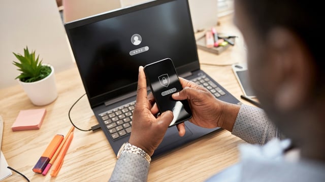 The passkey replaces passwords with a unique digital key