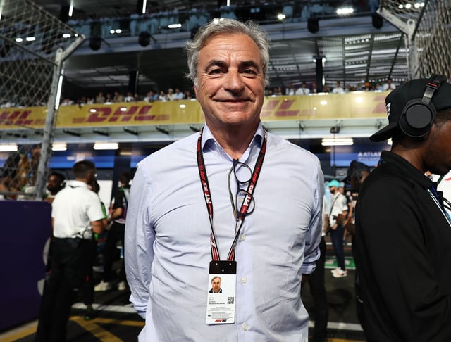 Formula One F1 - Saudi Arabian Grand Prix - Jeddah Corniche Circuit, Jeddah, Saudi Arabia - April 20, 2025 Carlos Sainz Sr., the father of Williams' Carlos Sainz Jr. after the race REUTERS/Hamad I Mohammed/File Photo