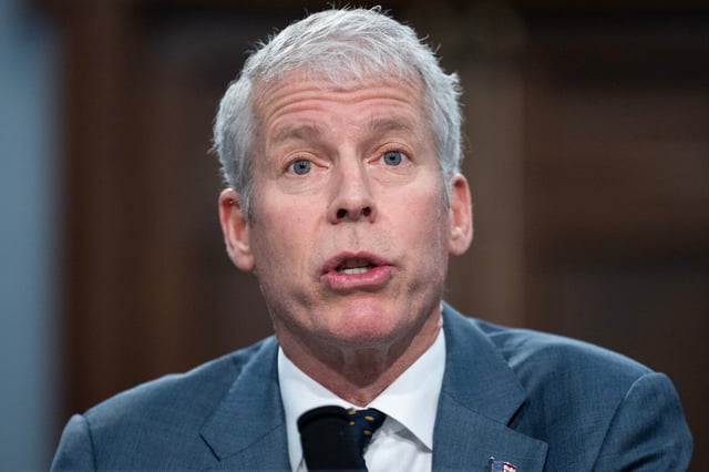 Energy Secretary Chris Wright testifies during a House hearing on Department of Energy’s budget on Wednesday, May 7, 2025.