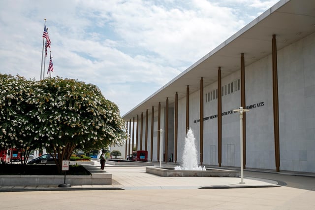 The Kennedy Center is seen in August 2019 in Washington, DC.