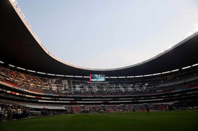 Soccer Football - Liga MX - Quarter Final - Second Leg - America v Pachuca - Estadio Azteca, Mexico City, Mexico - May 11, 2024 General view inside the stadium before the match REUTERS/Raquel Cunha/File Photo