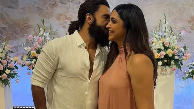 Ranveer Singh and Deepika Padukone