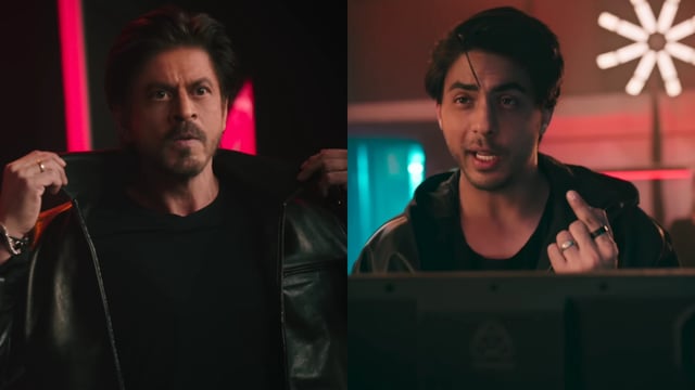 Shah Rukh Khan and Aryan Khan