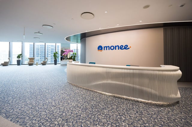 Sea&#39;s unveiled Monee in Singapore on May 8, 2025. Monee is a rebrand of its financial services arm and the division will oversee its digital banks, payments, and lending services.