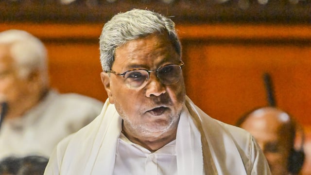 Karnataka Chief Minister Siddaramaiah