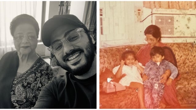 Arjun Kapoor shared a bunch of pictures and videos with Nirmal Kapoor in fond remembrance of her memory.
